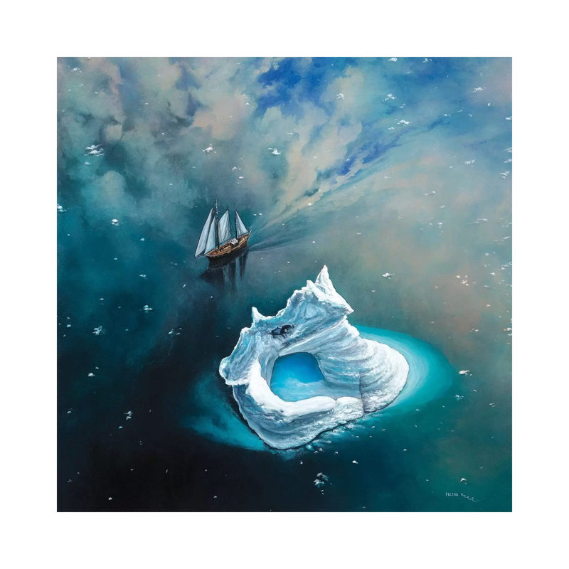Soaring Through The Sky by ColorByFeliks - Print on Canvas, 66.04 cm H x 66.04 cm W x 1.91 cm D, Wrapped Canvas