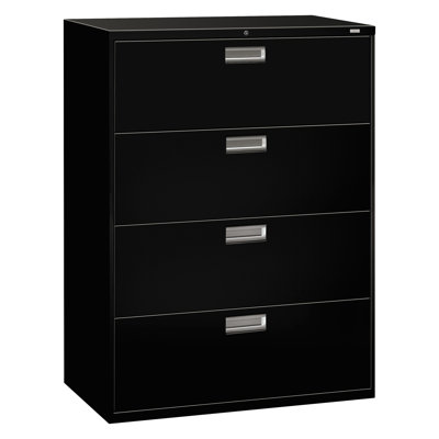 600 Series 4-Drawer Lateral Filing Cabinet by HON