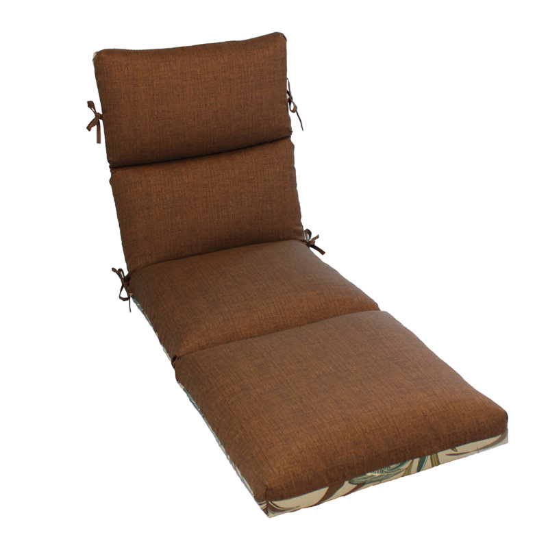 Coussin de chaise longue d'extérieur en Sunbrella