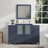  54" Single Bathroom Vanity Set with Mirror-62326237