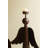 SET OF THREE RUSTIC IRON ANGELS