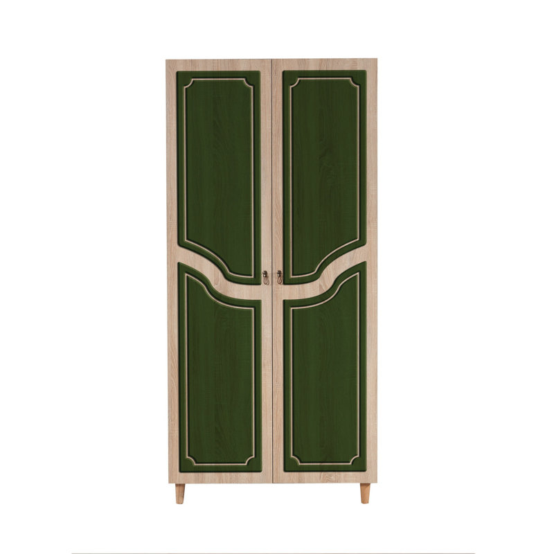 Kenna 2 Door Wardrobe, Green