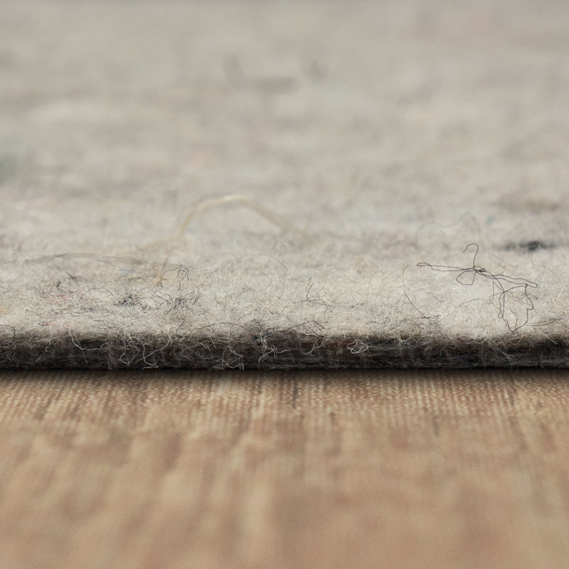 Gray Felt 24" x 23" Comfort Cushion Rug Pad