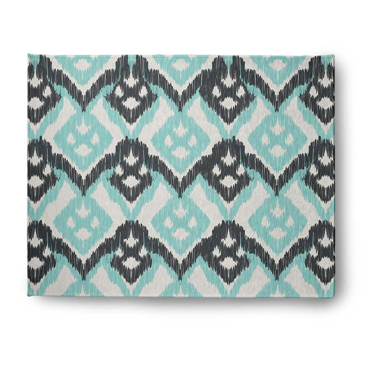 Chenille Ikat Indoor Rug