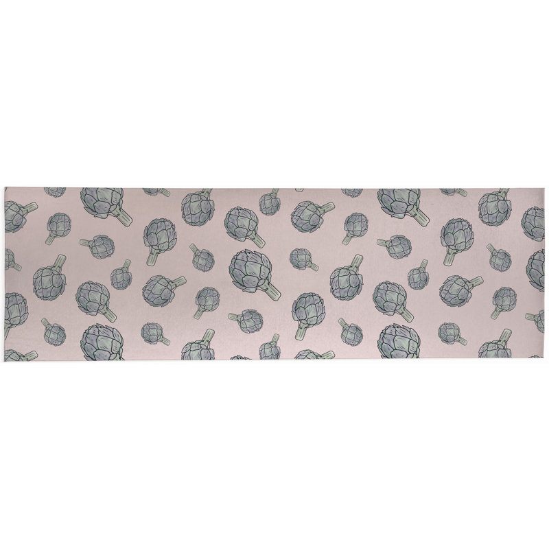Tapis d'été Summer Artichaut, Tapis de couloir 2 pi 6 po x 8 pi