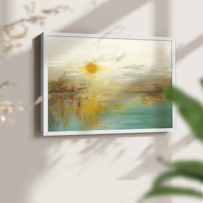 «Last Day of Summer» - Reproduction encadrée - Restickable