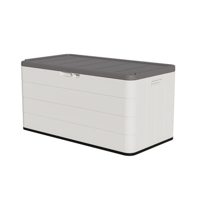 Decksplore 120 Gallons Square Outdoor Storage Cabinet by Decksplore