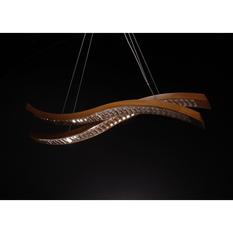 Lyla LED Geometric Chandelier