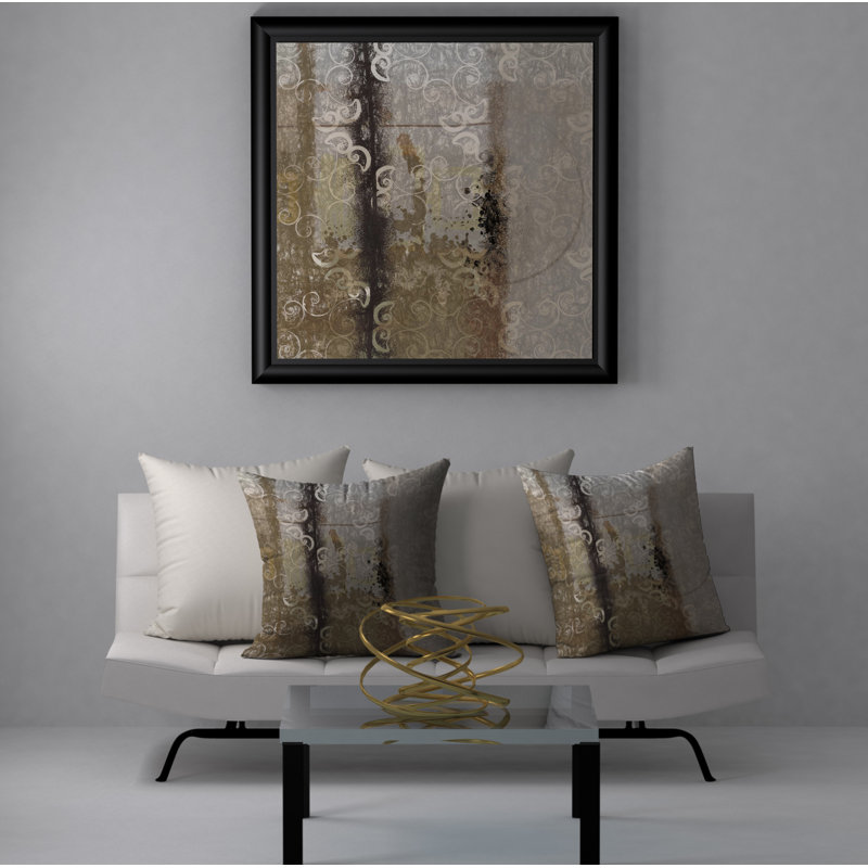 Housse de coussin carrée/insert, 24 po x 24 po