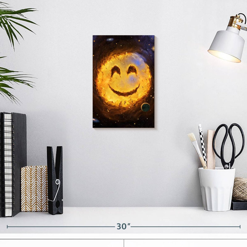 Oberle Galaxy Smile, 12" H x 8" W