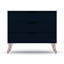 Commode 3 tiroirs Mid-Century moderne Tatiana