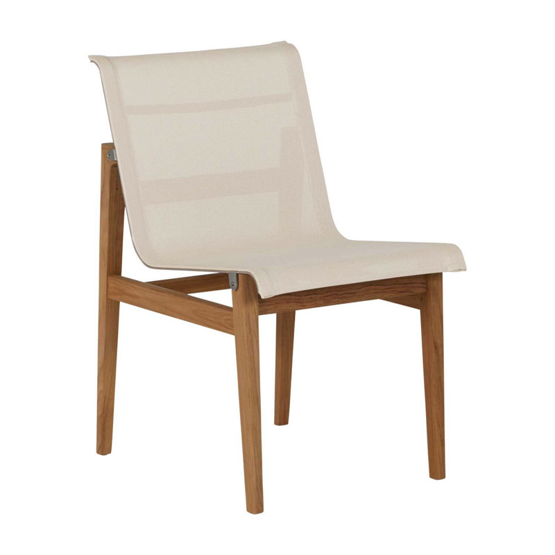Coast Patio Dining Side Chair, Canvas Sling