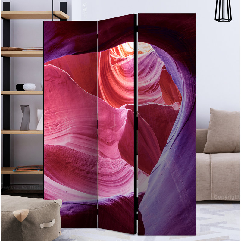 Gelman 172cm H Solid Wood Folding Room Divider, 3