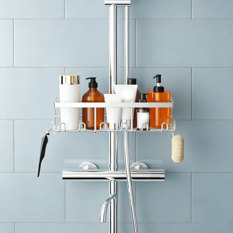 Fixed Stainless Steel Shower Caddy