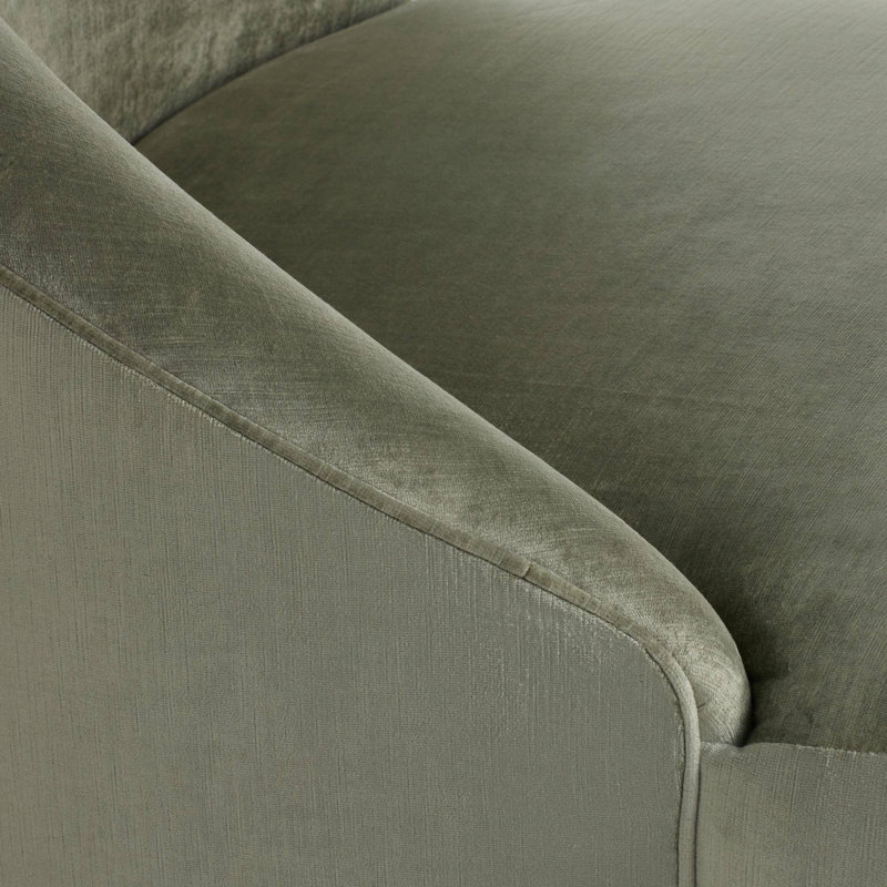 Selene Chaise Sage Performance Velvet