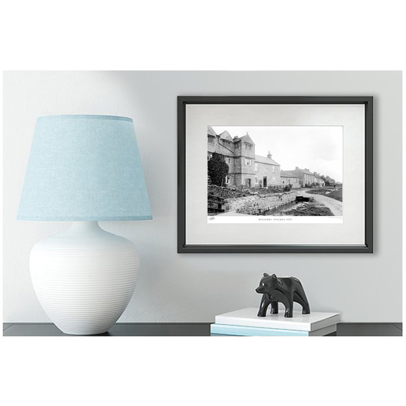 Bellerby, Village 1929 - Single Picture Frame Print, 40cm H x 50cm W x 2.3cm D