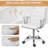 Home Office Desk Chair With Armrest And Wheels