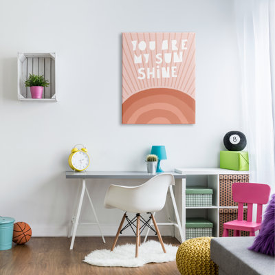 «My Sunshine Motivation», orange, rosé, arc-en-ciel