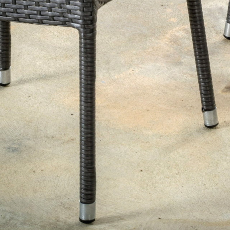 Ensemble de 4 chaises d'extérieur Farmhouse