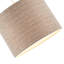 18cm H Fabric Drum Lamp Shade ( No Direct Attachment Method ) in Brown