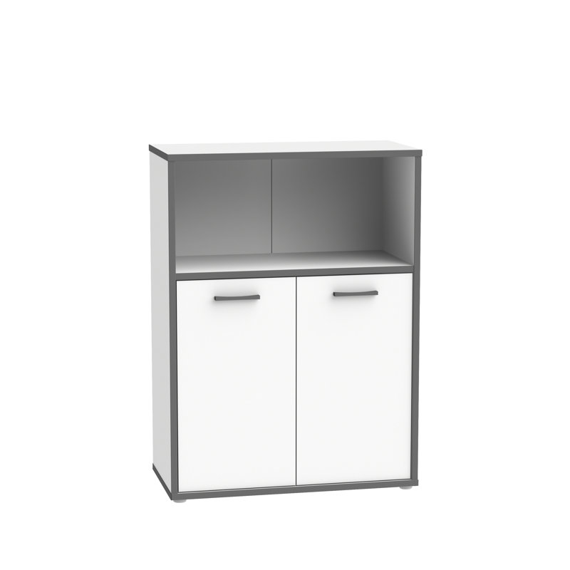 Bibeau 115.1 cm H x 84.5 cm W Standard Bookcase