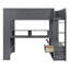 Lit mezzanine pour enfants Jarrah-2046827701