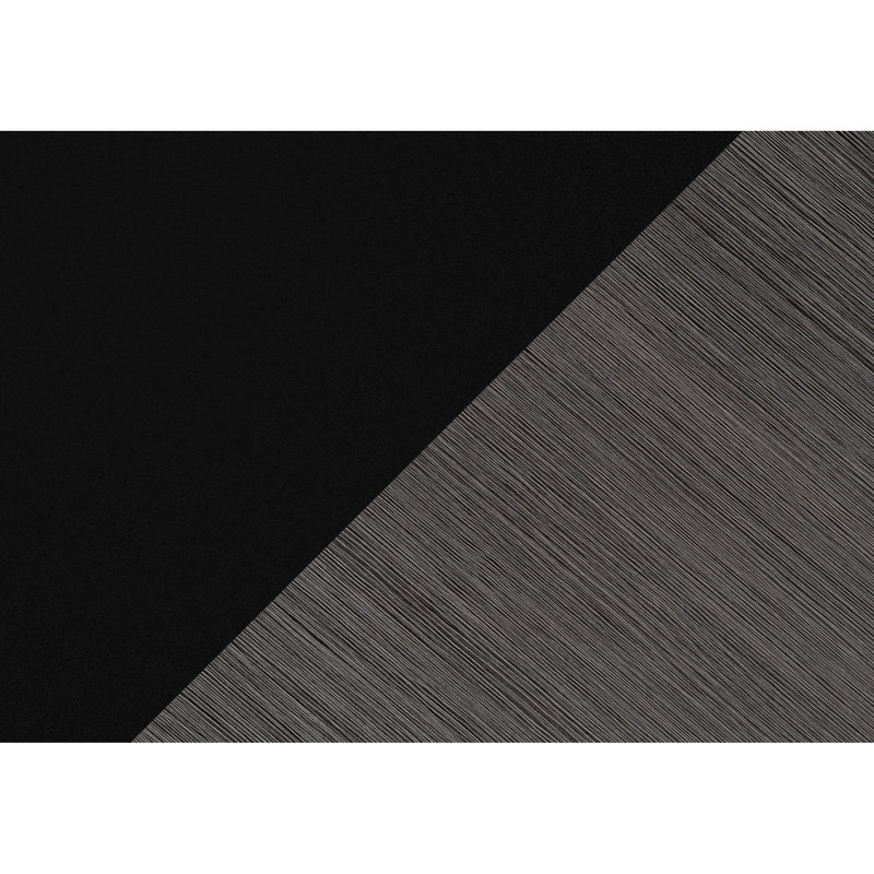 Bibliothèque à 5 niveaux, noire et grise, design moderne pour le rangement de chambre à coucher de bureau, panneau épais gris, décor et chambre à coucher, élégante