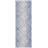 Geometric Blue/White Area Rug-711749328