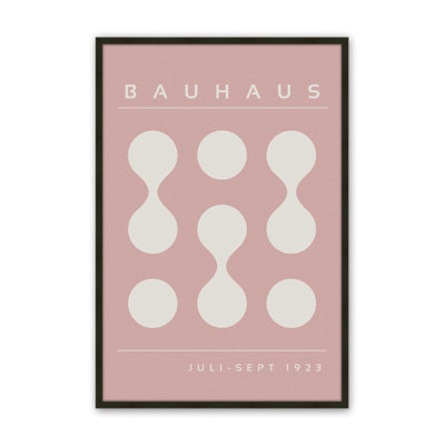 Impression sur roulettes rose Bauhaus Flow II