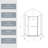 34" W x 32" D x 72" H Semi-Frameless Neo-angle Pivot Shower Enclosure( No Shower Base)-124987939