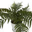 Feuillage artificiel en porcelaine naturelle