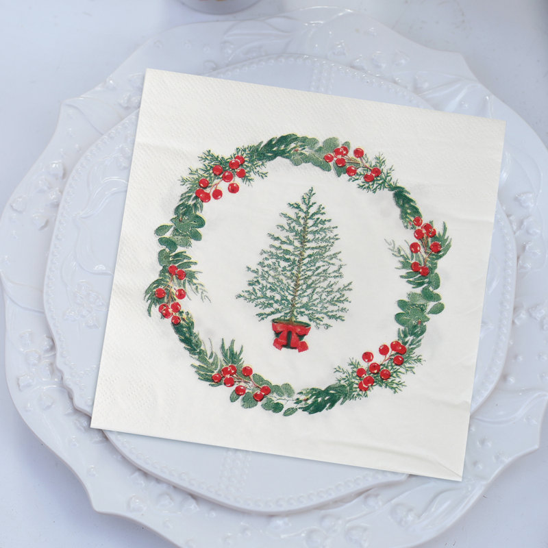 Christmas Paper Napkins