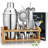 Shaker Set Bartender Kit, 15Pcs Bartender Shaker Set, 304 Stainless Steel Martini Shaker And Strainer, 550Ml /19Oz Bar Tool Set With Bamboo Stand, Recipe Book, For Home And Bar