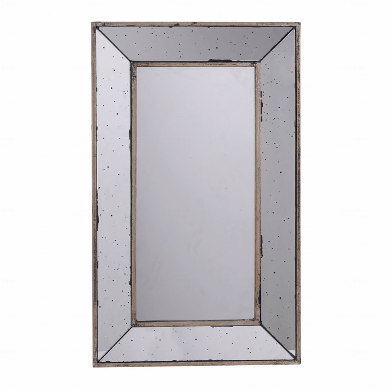 Miroir mural rectangulaire 16,5X24 "ou plateau décoratif
