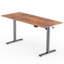 Bureau électrique à hauteur réglable de 63 po x 28 po, réglable en hauteur avec 3 préréglages de mémoire de hauteur personnalisés, équipé d'un verrou pour enfant. Idéal pour la maison et le bureau, parfait comme bureau d'ordinateur, poste de travail