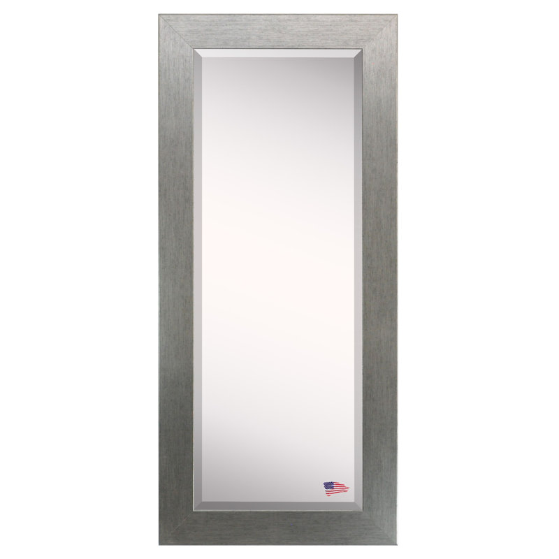 Conah Wood Flat Mirror, 63.5" H x 25.5" W