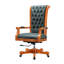 Genoa Leather Swivel Executive Chair-815441192-815441198