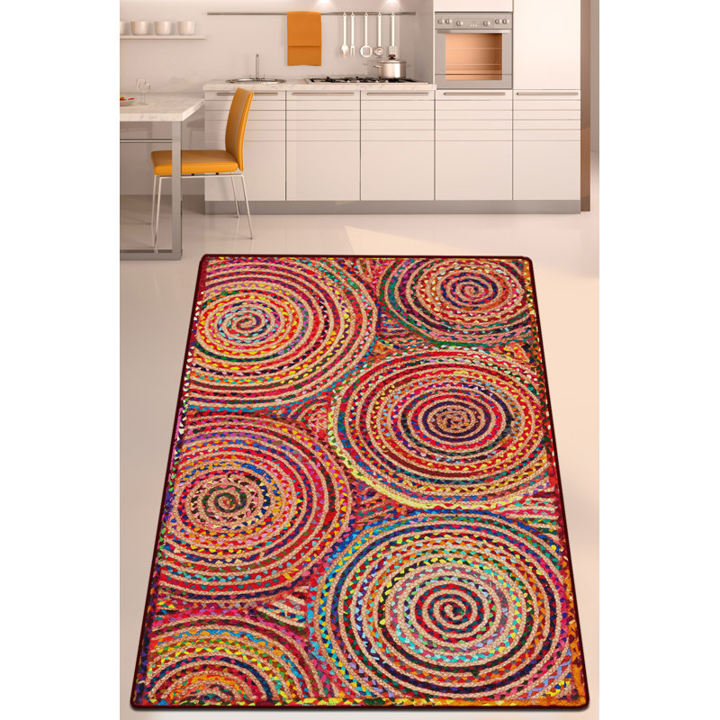 Stylish Hall Carpet, 100% Polyester, 31.5 x 39.4 inches | 10 mm Pile Height, 1.5 lbs/sq ft | Antibacterial, Non-Slip Underside, Machine Washable | Perfect for Entryways & Living Rooms, Easy Care & Modern Design