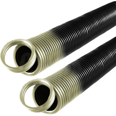 Heavy-Duty Double-Looped Garage Door Extension Spring - 100 Lb - Tan