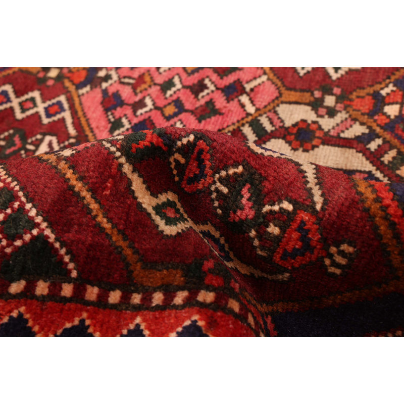Tapis rouge rétro Kayseri 6 pi 4 po x 10 pi 0 po