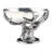Arthur Court Designs Antler Aluminum Fruit Bowl