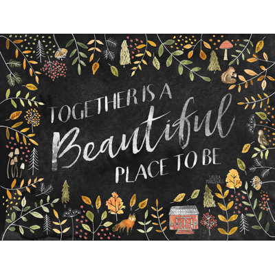 " Woodland Whimsy II Black " by Laura Marshall