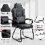 Chaise de salle d'attente empilable avec structure en métal-69431416