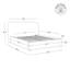Lit plateforme tapissier avec rangement-124518475