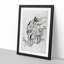 Mythical Creature by Katsushika Hokusai - Picture Frame Painting Print-55581104-55581103