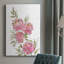 Aquarelle, fleurs I sur toile-1421548597