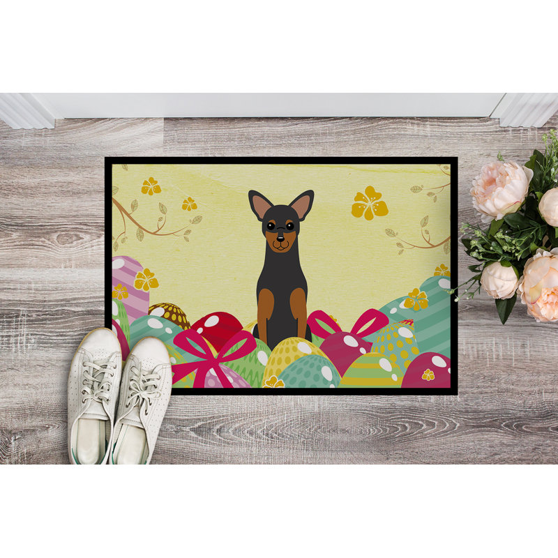 Saroyan Non-Slip Easter Outdoor Doormat, 27"