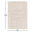 Tapis rayé ivoire / beige Quillan-474137388