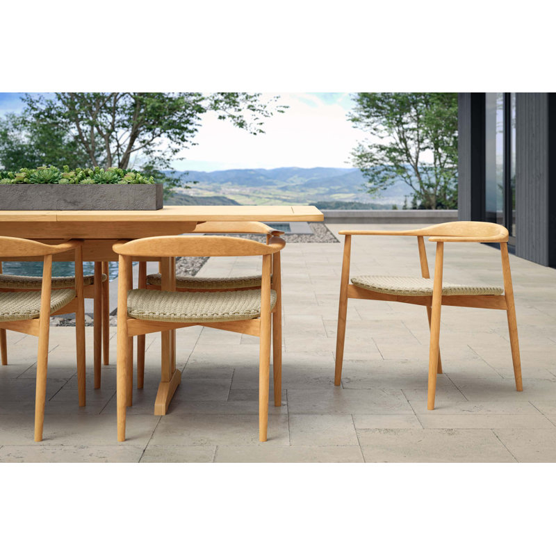 Foundations Outdoor Teak Dining Table