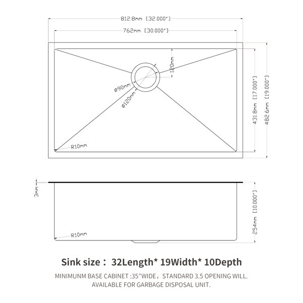 Dimensions du produit